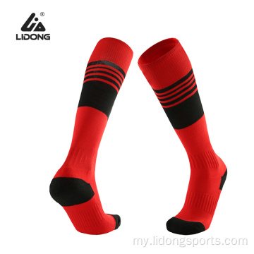 လက္ကားထုံးစံ compression အားကစား sock soccer ခြေအိတ်